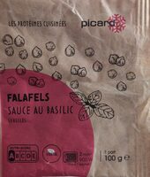 Falafels sauce basilic