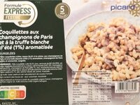 Coquillettes aux champignons de Paris et a la truffe