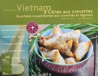 8 Cônes aux Crevettes