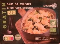 Gratin duo de choux