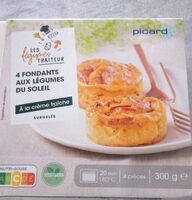 4 Fondants aux légumes du soleil