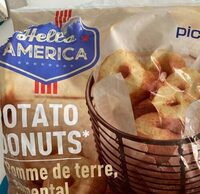 Potato donuts emmental