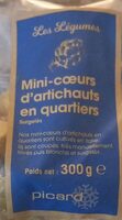 Mini-coeur d'artichaut en quartiers