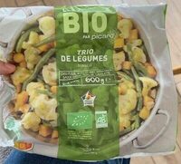 Trio de légumes surgelé