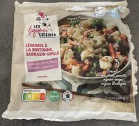 Legumes a la bretonne sarrasin grille