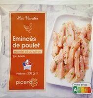Emincés de poulet au citron et au miel
