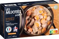 Blanquette de volaille, 2 parts