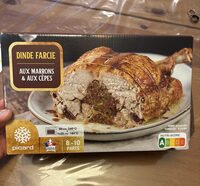 Dinde farcie aux marrons