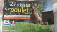 2 Cuisses de poulet