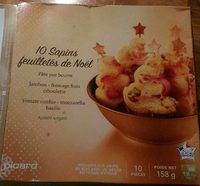 10 Sapins Feuilletés de Noël