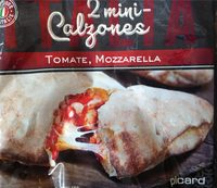 2 mini-Calzones Tomate, Mozzarella