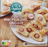 20 mini-feuilletés saucisse