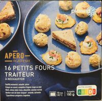 16 petits fours traiteur
