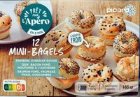 12 mini-bagels