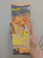Wrap guacamole poulet cheddar
