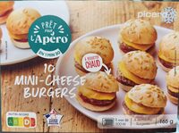 10 Mini cheeseburgers