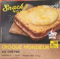 Croque monsieur au chevre