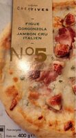 Pizza Figue, Gorgonzola, Jambon Cru Italien