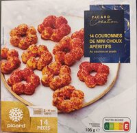 Couronnes de mini choux apérotif saumon aneth