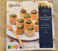 Mini feuilletés d'escargot