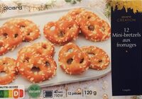 12 mini bretzels aux fromages