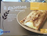2 Galettes au Sarrasin 3 Fromages
