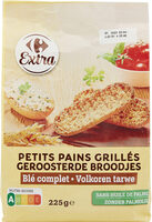 Petits pains grilles