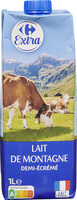 Lait de Montagne Demi-écrémé