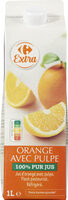 Orange pressée