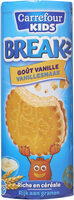 Biscuits fourres gout vanille
