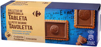 Galleta tableta chocolate con leche