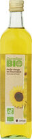 Huile vierge de tournesol bio