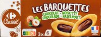 Barquettes chocolat noisette
