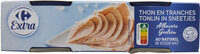 THON EN TRANCHES Albacore AU NATUREL