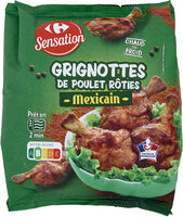 Grignottes de poulet rôties -Mexicain