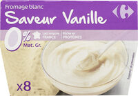 Fromage blanc Saveur Vanille