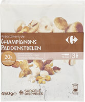 ASSORTIMENT DE CHAMPIGNONS Shiitakés, pholiotes, champignons de Paris, cèpes
