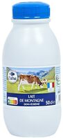 Lait de montagne demi-écrémé