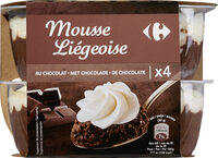 Mousse Liégeoise CHOCOLAT