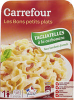 Tagliatelles à la Carbonara Aux lardons fumés