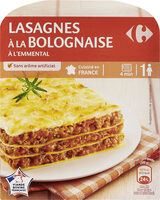 Lasagnes à la bolognaise à l'emmental