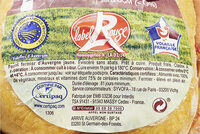 Poulet jaune fermier d'auvergne