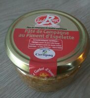 Pâté de campagne au piment d Espelette