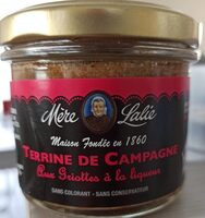 Terrine de campagne aux griottes à la liqueur