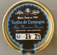 Terrine de campagne aux marrons glacés