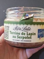 Terrine de lapin au serpolet