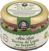 Terrine de Lapin au Serpolet