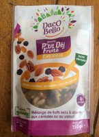Mélange de fruits secs, fruits séchés sucrés et fruits secs
