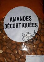 Amandes décortiquées