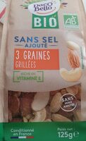 3 graines grillées